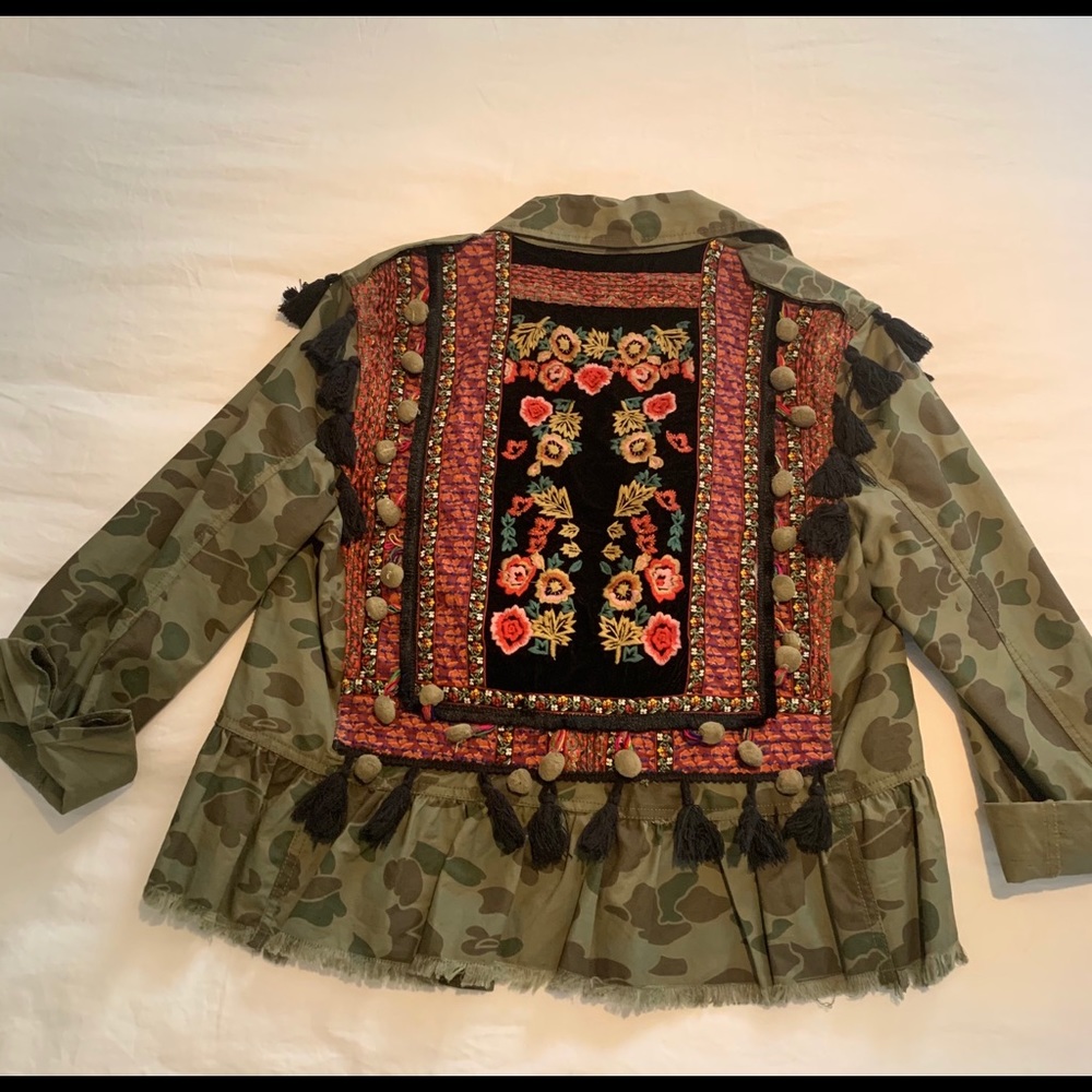 Camo Military Inspired Zara Jacket